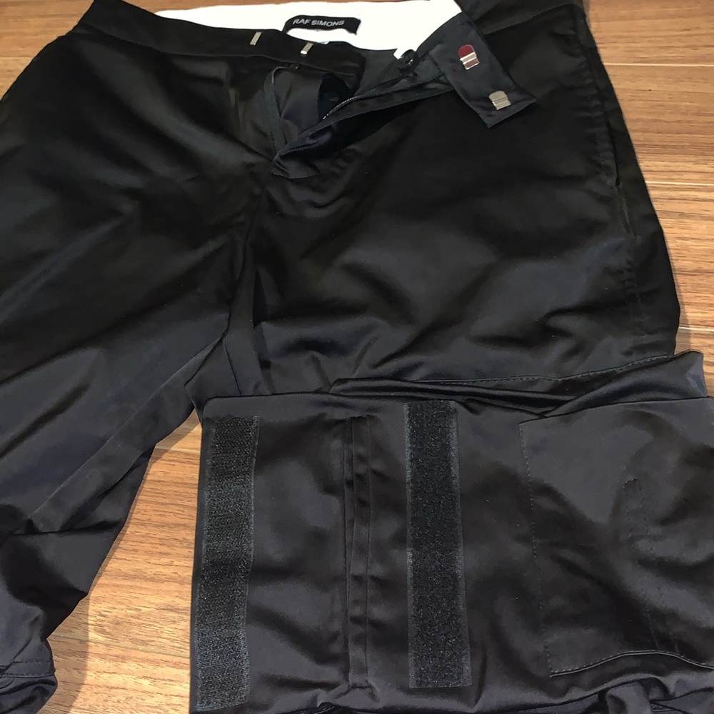 RAF SIMONS SLIM SPACE CARGO PANTS